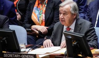 Гутериш отхвърля възможността за протекторат на ООН в Газа, "решението е две държави"