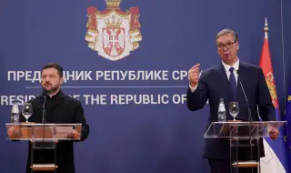 Вучич след срещата със Зеленски: Не разговарях с Путин, Сърбия не е марионетка на никоя друга държава