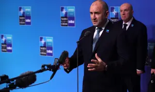 "Мястото на България не е там". А къде е, господин Радев?