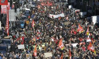 Масова стачка във Франция