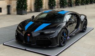 Българско Bugatti краси центъра на Париж (ВИДЕО)