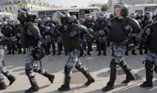 Над 800 задържани в Москва