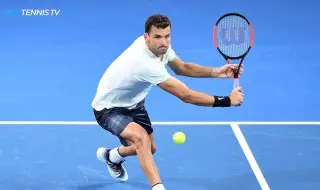 Cat Grisho! Dimitrov qualified for the round of 16 at the US Open 