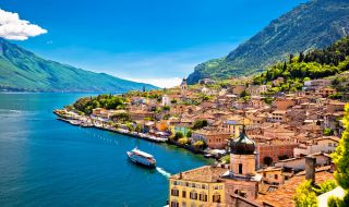 Езерото Гарда в Италия се сви до рекордни нива