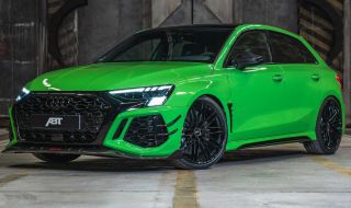 Audi RS3 се превърна в звяр с 500 конски сили