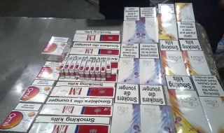 1661 кутии нелегални цигари иззеха на Калотина за седмица