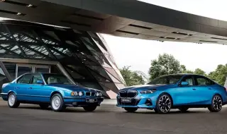 BMW със специална версия на новата петица в чест на емблематичната E34