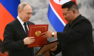 "Секретният протокол" на Путин и Ким: плашат с хаос в Азия