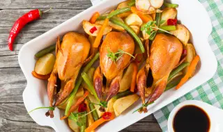 Рецепта на деня: Печени пъдпъдъци на фурна