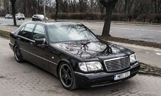 Най-редкият Mercedes W140 се появи в Украйна