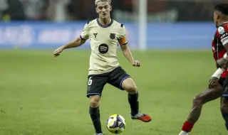 Гави се завърна на тренировъчния терен на Барселона след петмесечно отсъствие