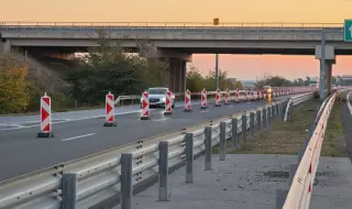 Ремонти по АМ „Тракия“ ограничават движението в две области