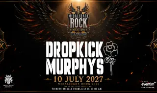 Вече е ясен първият хедлайнер на Midalidare Rock In The Wine Valley 2027 - Dropkick Murphys