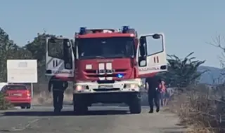 Пожар в крайпътно заведение затрудни движението по пътя София - Варна