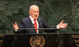 "Moral cowards": Netanyahu's speech to a half-empty hall