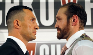 Отмениха мача между Кличко и Фюри заради контузия на украинеца