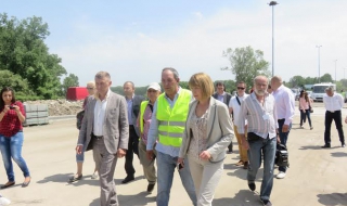 Ремонтът на "Цариградско шосе" върви по график