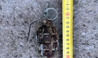 Обезвредиха ръчна граната, намерена в Самоков