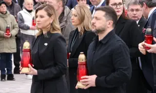 Рая Назарян почете паметта на жертвите от клането в Буча