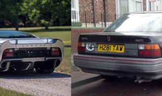 Знаете ли какво е общото между суперколата Jaguar XJ220 и евтиния Rover 400?