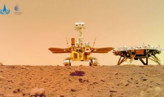 Нови СНИМКИ на Марс от китайския марсоход 