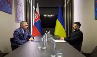 Зеленски заяви, че е провел съдържателни преговори с Фицо
