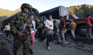 Броят на жертвите от свлачище в Колумбия, достигна 34 души 