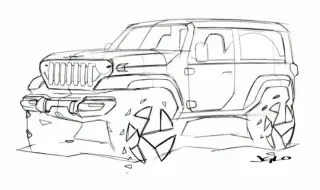 Дизайнер на Jeep показа как ще изглежда Wrangler в бъдеще (ВИДЕО)