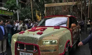 Ожениха сина на индийския милиардер Мукеш Амбани ВИДЕО+СНИМКИ