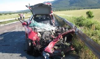 Отново смърт на пътя след челен сблъсък край Монтана