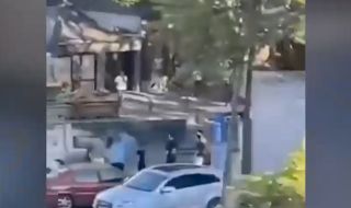 В Северна Македония: Издирването на мъжа, който рани фен на "Левски" продължава