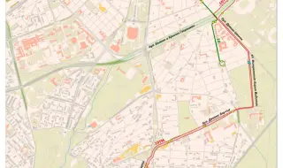 Столична община: Градският транспорт се движи нормално, с изключение на временно скъсените трамвайни линии 10 и 23