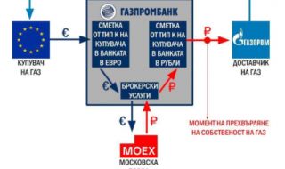 Посолството на Русия у нас: Доставките на газ се плащат в евро, които се обменят в рубли от „Газпромбанк“ 