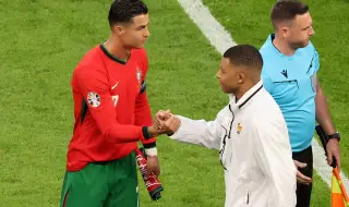 Вратарят на Реал Мадрид: Мбапе е лидер, но Роналдо все още го превъзхожда като манталитет