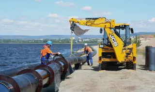 Отново ремонтираха аварийно тръбопровода във Варненското езеро