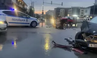Тежка катастрофа е станала тази сутрин в София