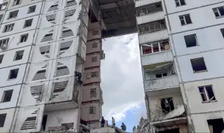 Украйна за срутената сграда в Белгород: Това е провокация на Путин