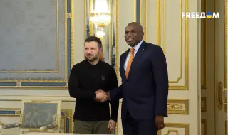 Володимир Зеленски и Дейвид Лами обсъдиха енергийната подкрепа за Украйна