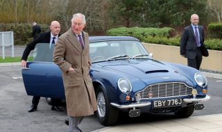 Най-готините коли на новия крал на Великобритания