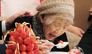 Японка е най-възрастният човек в света (ВИДЕО)