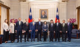 Балтийска парламентарна делегация е на посещение в Тайван
