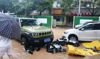 Внезапни наводнения в Китай