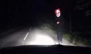 Клоун плаши шофьорите в Хасковско нощем