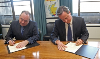 Камерън даде шанс за независимост на Шотландия