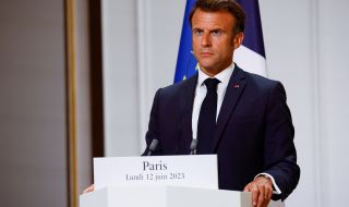 Макрон: Целта е украинската контраофанзива да бъде възможно най-успешна