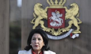 Новият президент на Грузия се озъби на Русия (СНИМКИ)