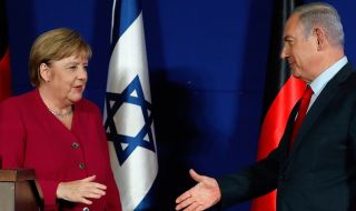 Подкрепа! Меркел изрази солидарност с Израел и осъди остро ракетния обстрел на "Хамас"