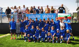 Детският отбор на Левски до 13г. спечели трето място на турнир с Байерн Мюнхен, Реал Мадрид, Челси и Милан
