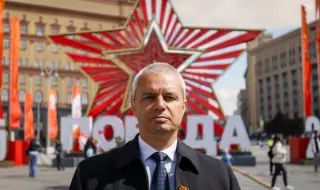 Костадин Костадинов от Червения площад в Москва ВИДЕО