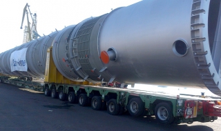 Най-дългият товар мина през Бургас